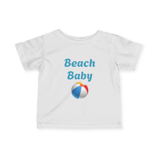 Infant Tee - Beach Baby with Beach Ball